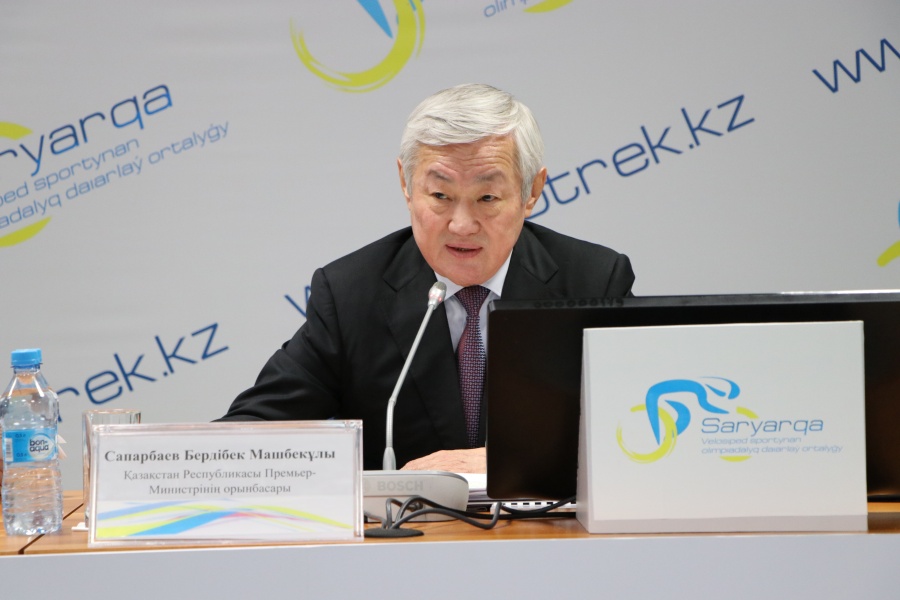 ҚР Премьер-Министрінің Орынбасары Б.М. Сапарбаевтың қатысуымен дене шынықтыру және спорт салаларын дамытуға байланысты жиын өтті